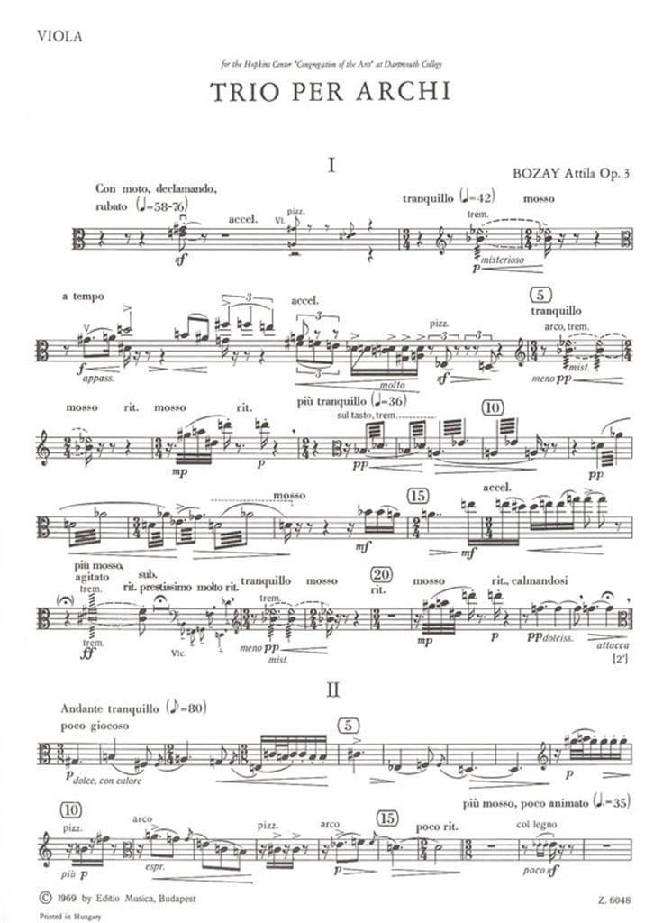 Streichtrio op. 3